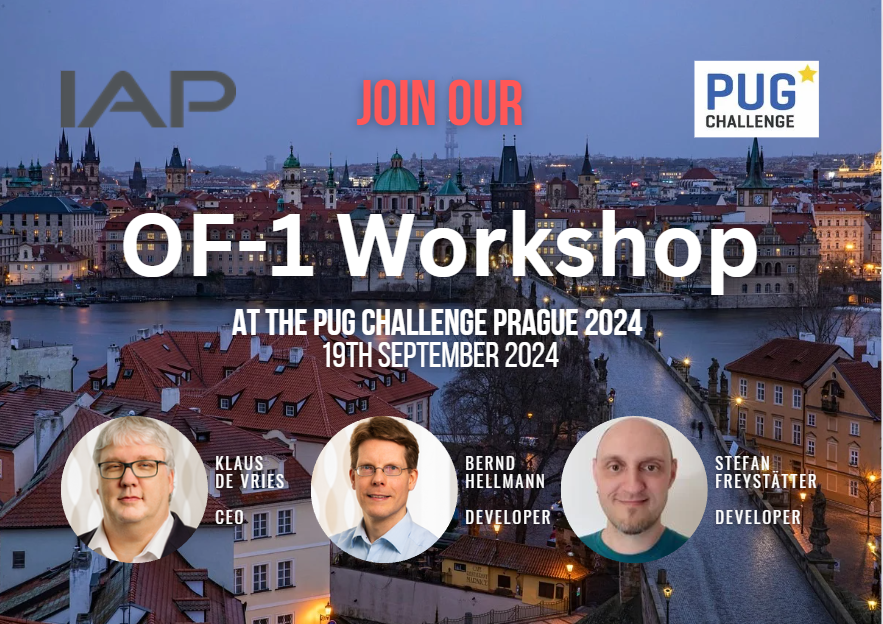 OF-1 Workshop at PUG Challenge 2024